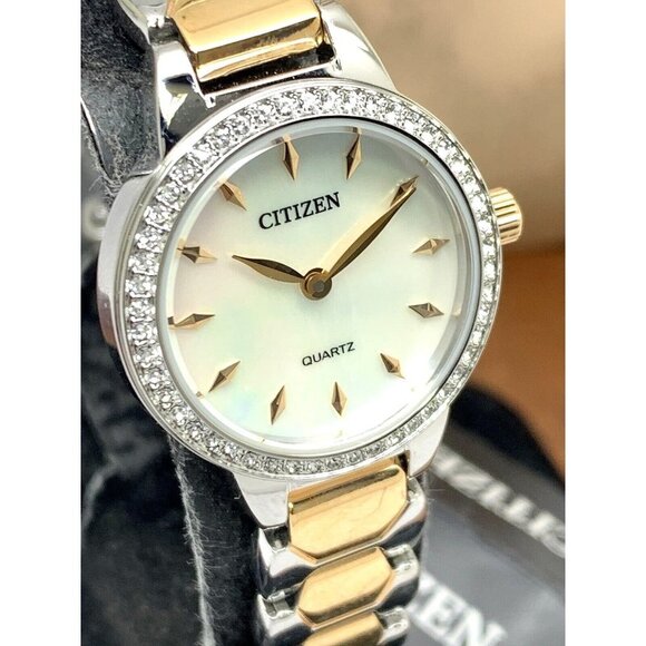 Citizen Women's Watch EZ7016-50D Quartz Mother of Pearl Dial Petite 24mm…